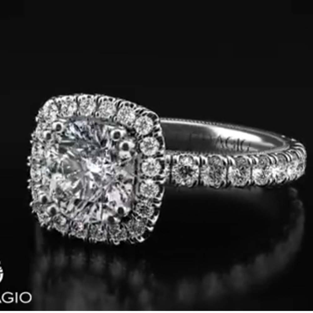 Verragio Tradition 150HCU White Gold Ring Size 6